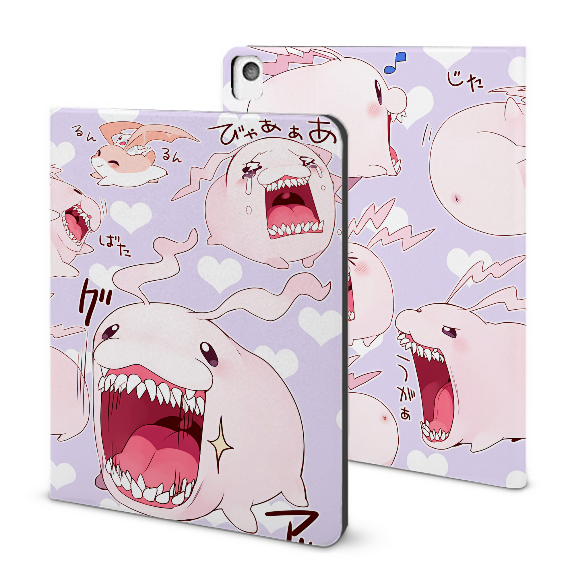 （画像用） Digimon デジタルモンスター/デジモン IPadケース ペンホルダー付き ブックスタイルデザイン